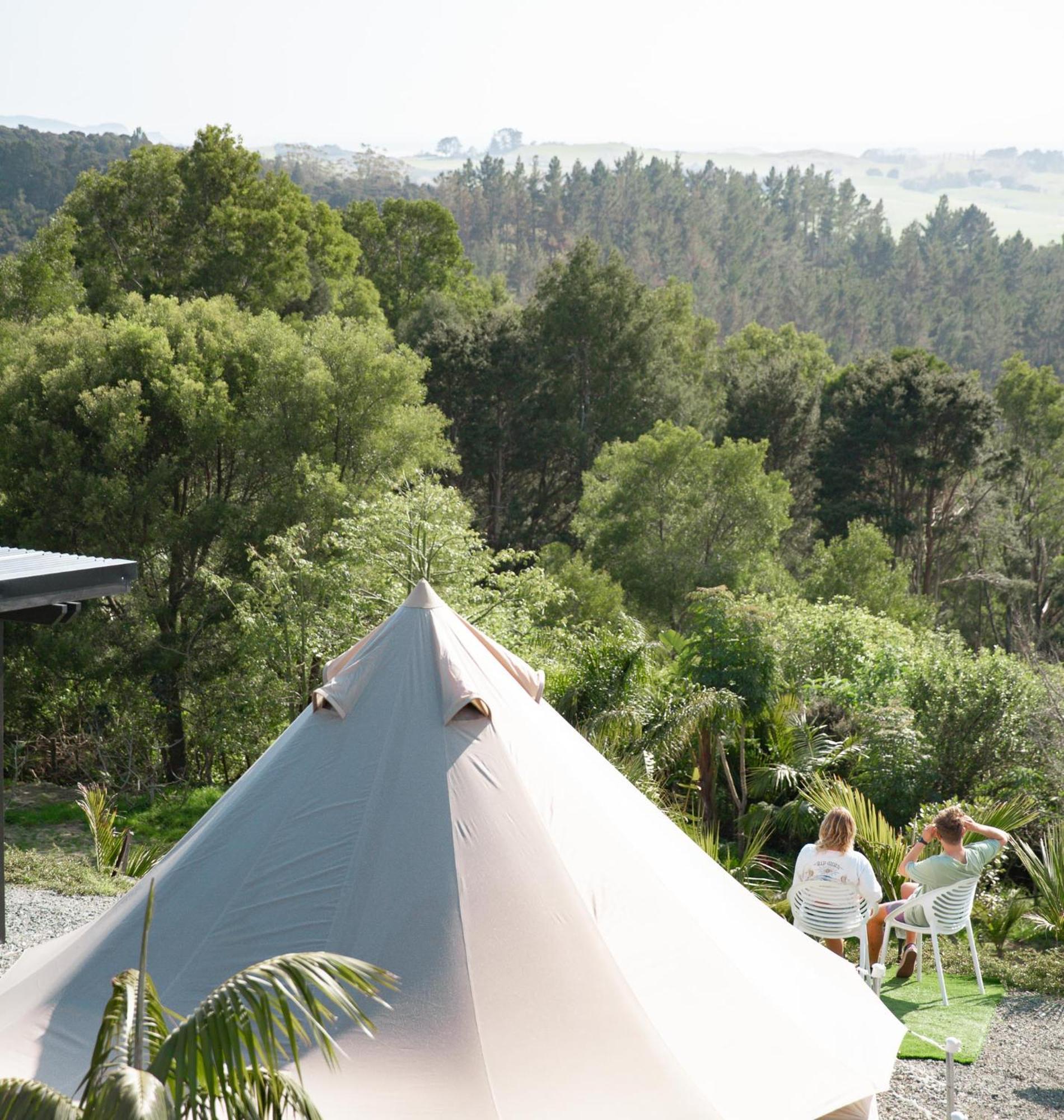 Aotearoa Surf Eco Pods 호텔 Te Arai 외부 사진
